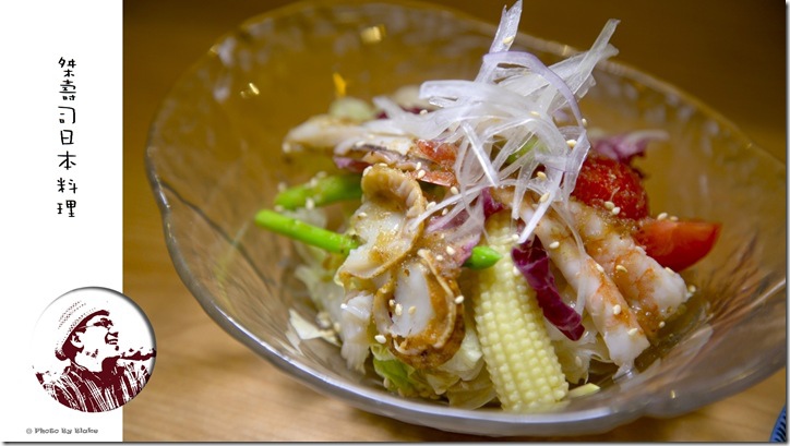 海鮮和風沙拉-桀壽司日本料理