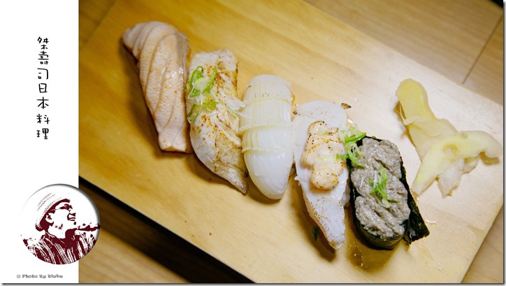 炙燒綜合握壽司-桀壽司日本料理