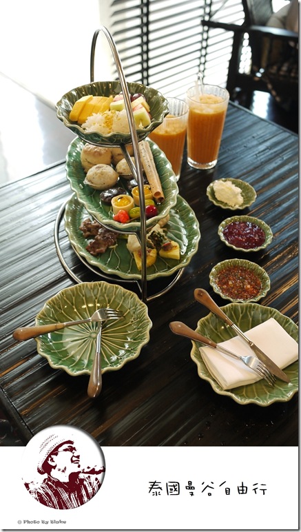 泰國自由行,泰國曼谷,erawan tea room,泰式下午茶,泰式甜點 @布雷克的出走旅行視界