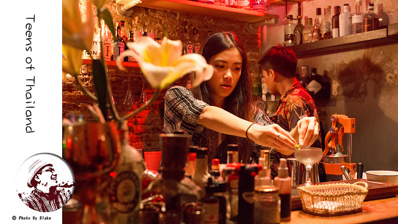 中式酒吧,調酒,調酒吧,泰國酒吧,Teens of Thailand,曼谷中國城 @布雷克的出走旅行視界