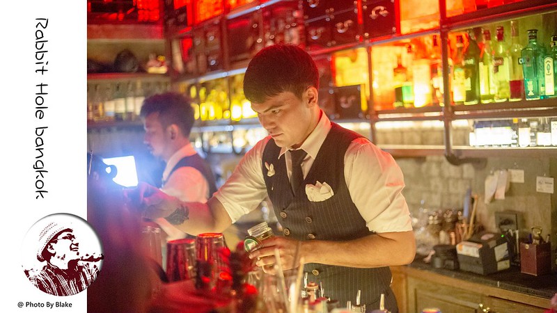 Rabbit Hole,曼谷酒吧,東羅酒吧,兔子洞 @布雷克的出走旅行視界