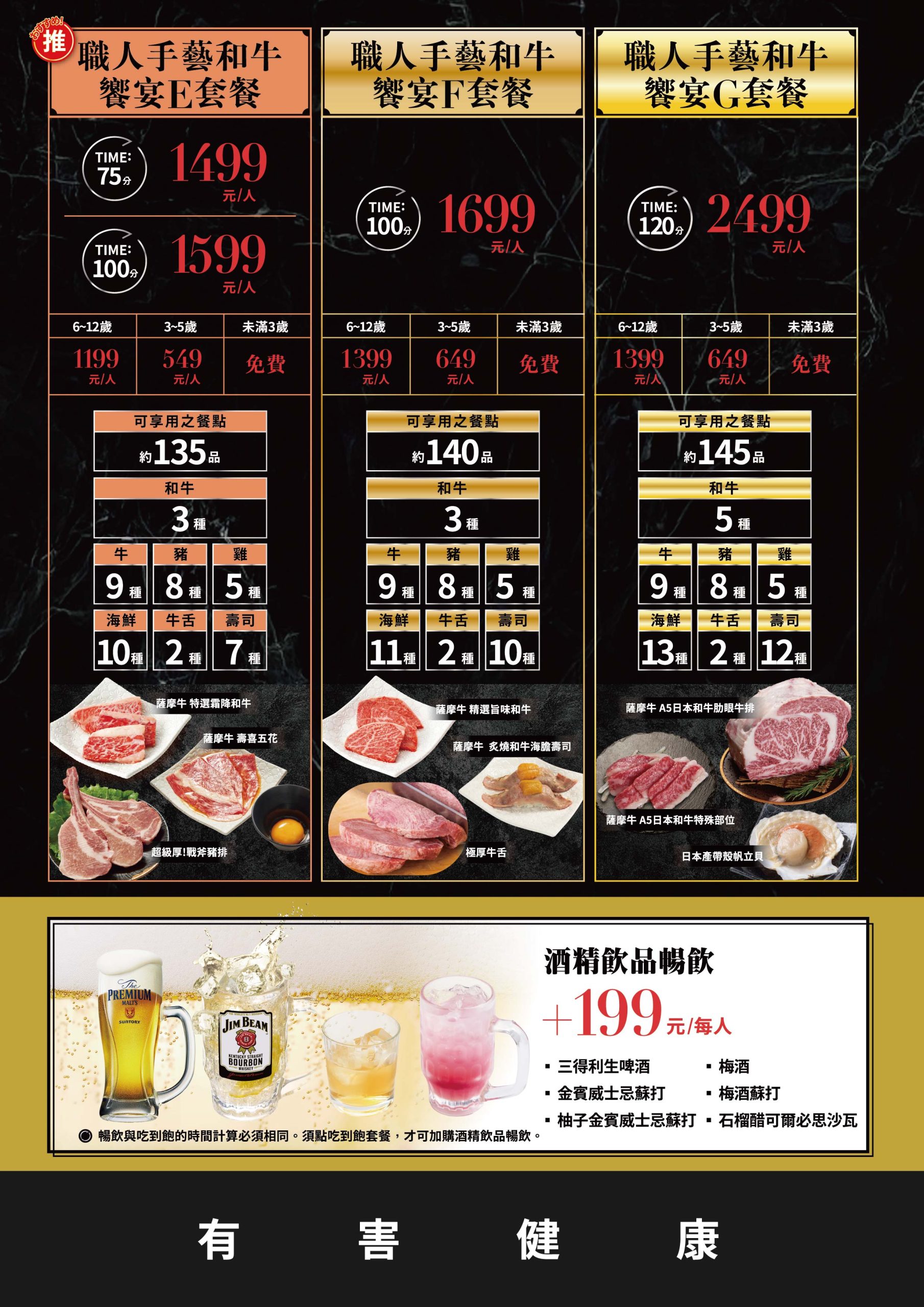 上村牧場微風北車店的菜單,北車 燒肉,北車吃到飽,北車燒肉吃到飽,上村牧場,上村牧場微風北車店,北車燒肉,台北車站 燒肉,台北車站燒肉 @布雷克的出走旅行視界