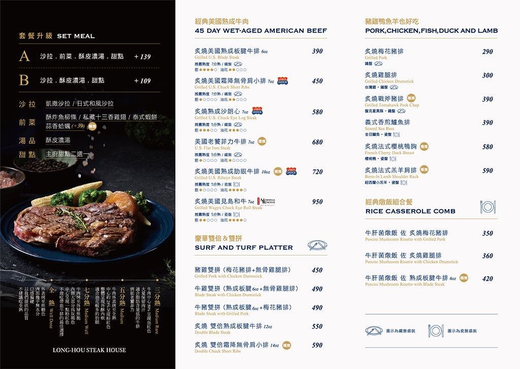 瀧厚炙燒熟成牛排菜單,瀧厚炙燒熟成牛排價格,瀧厚炙燒熟成牛排生日優惠,瀧厚炙燒熟成牛排訂位,瀧厚炙燒熟成牛排台北 @布雷克的出走旅行視界