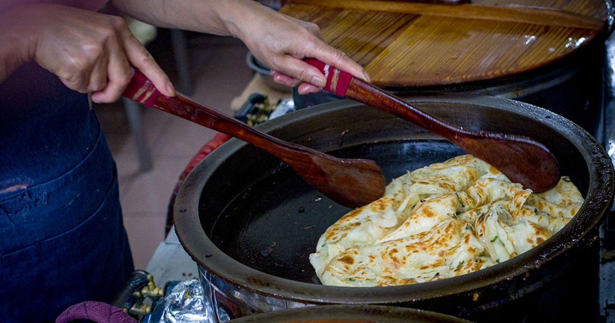 忠誠山東葱油餅(此燈亮有餅)